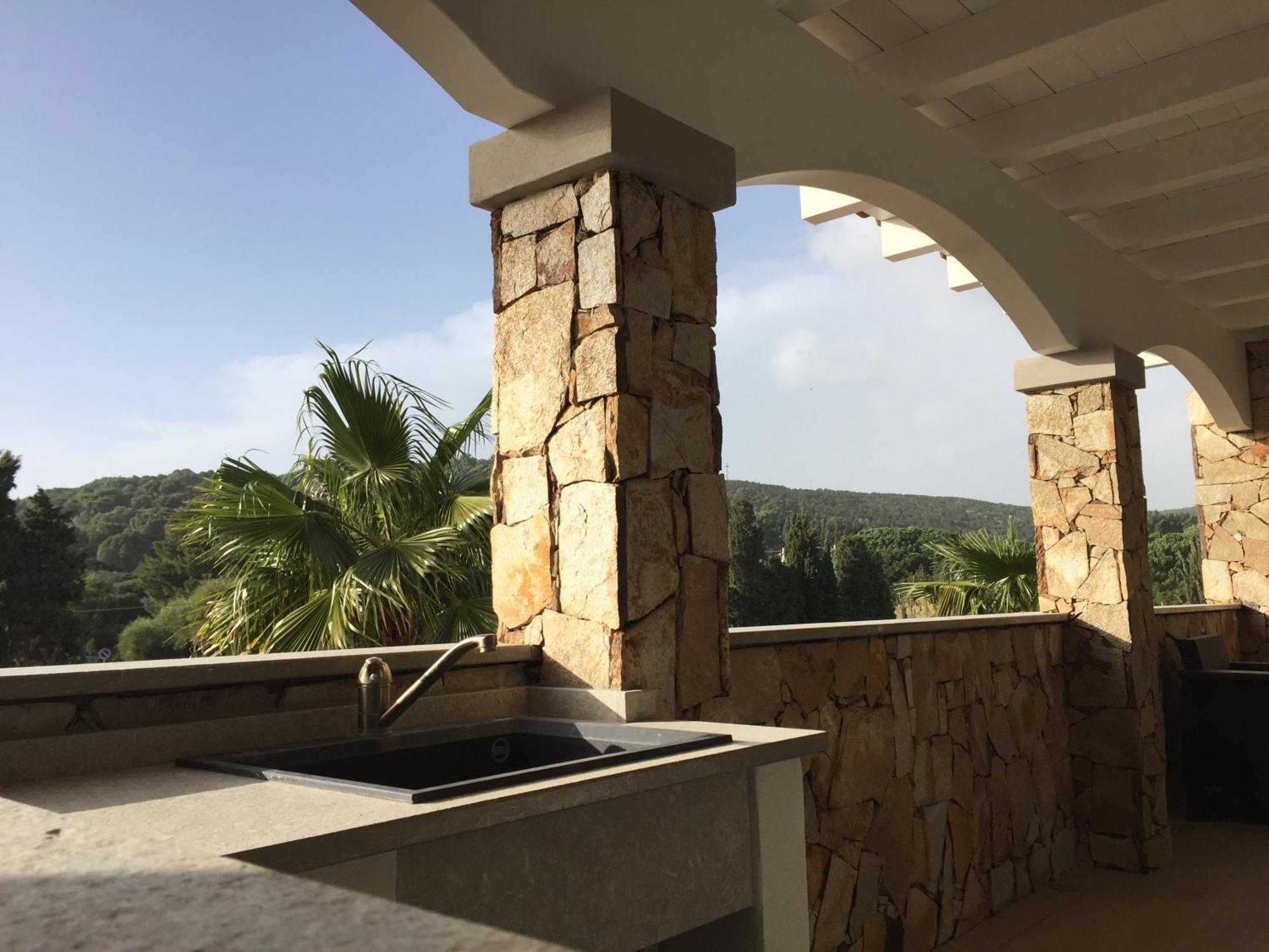 Residence Elegance Ville Ed Appartamenti A Porto Pino Ngoại thất bức ảnh