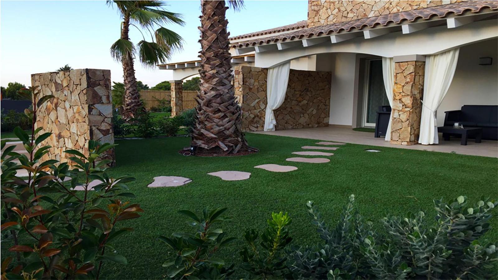 Residence Elegance Ville Ed Appartamenti A Porto Pino Ngoại thất bức ảnh
