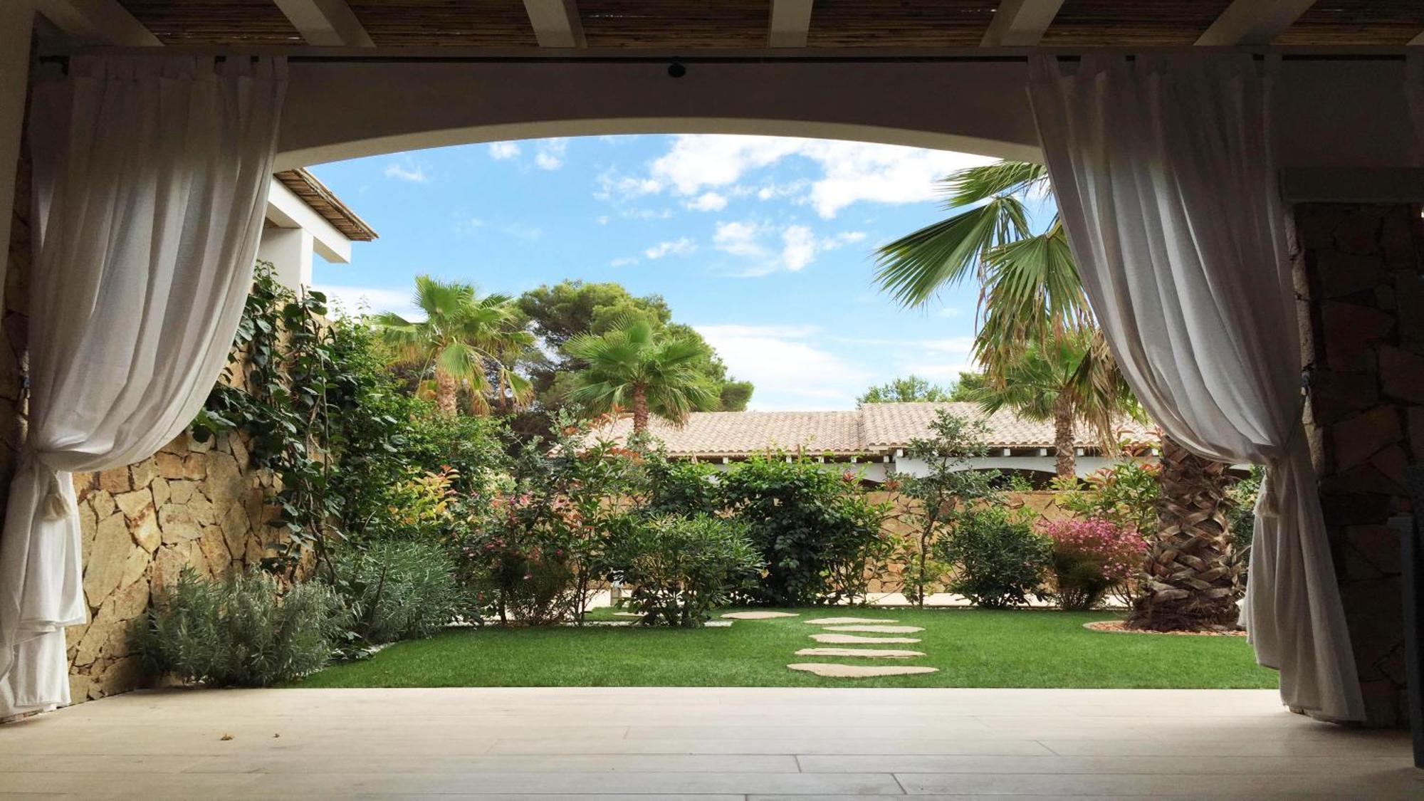 Residence Elegance Ville Ed Appartamenti A Porto Pino Ngoại thất bức ảnh
