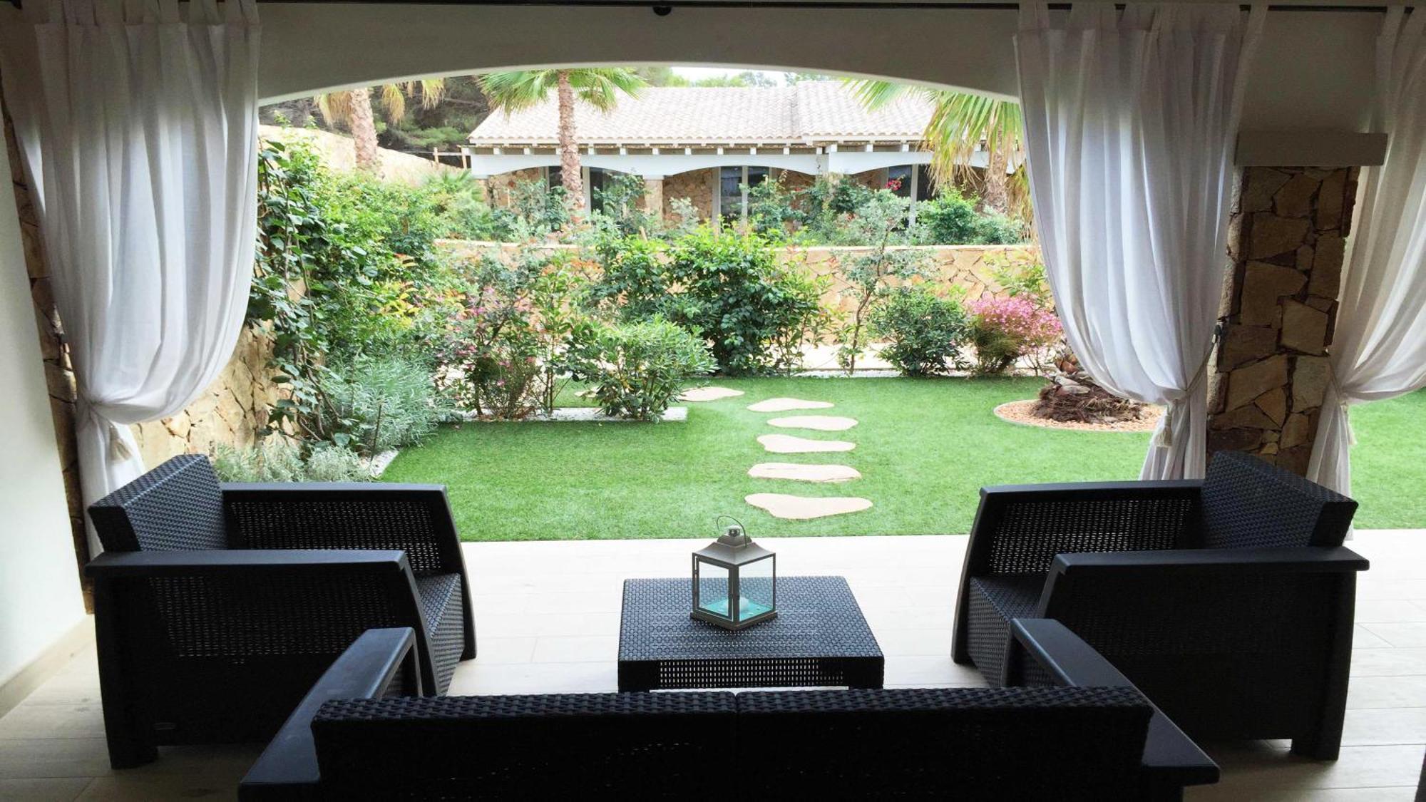 Residence Elegance Ville Ed Appartamenti A Porto Pino Ngoại thất bức ảnh